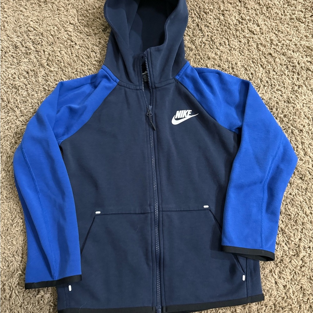 Nike Navy and Black Hoodie